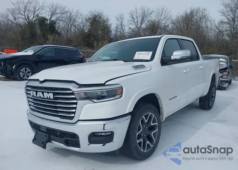 2026 Ram 1500 Laramie 4X4 5'7 Box from USA, damaged, VIN 1C6SRFJP0TN255050